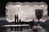 JUDAICA. GROUPING OF STERLING