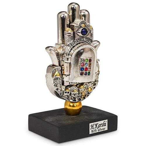 JUDAICA H. KARSHI .925 STERLING