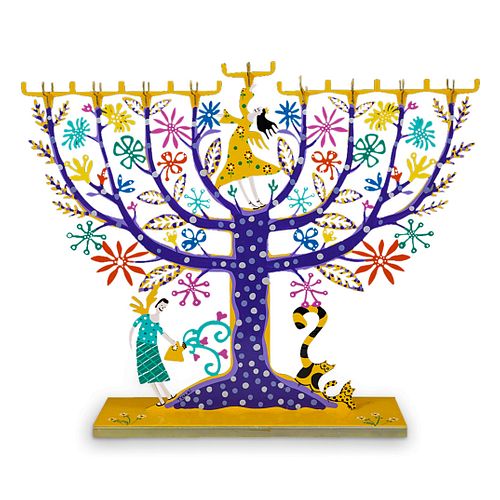 JUDAICA HANUKKAH FAMILY TREE