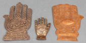 JUDAICA MIXED METAL HAMSA HAND