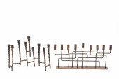JUDAICA MODERN BRASS CHANUKAH