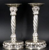 JUDAICA. PAIR OF PORTUGUESE ST