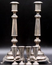 JUDAICA. RUSSIAN .875 SILVER J