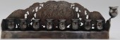 JUDAICA. RUSSIAN SILVER HANUKK