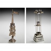 JUDAICA SILVER BEZAMIN AND HAV
