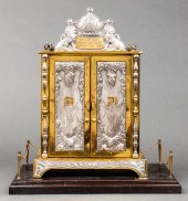 JUDAICA SILVER & BRASS TORAH A