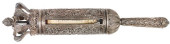 JUDAICA SILVER FILIGREE SCROLL