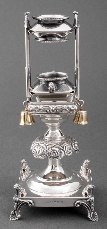 JUDAICA SILVER HAVDALAH CANDLESTICK