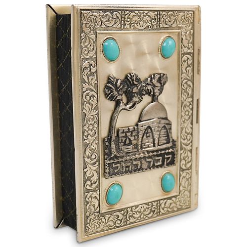 JUDAICA SILVER PLATED PRAYER