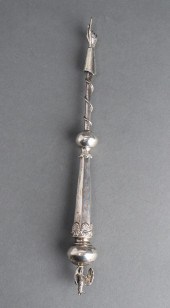 JUDAICA SILVER YAD TORAH POINT