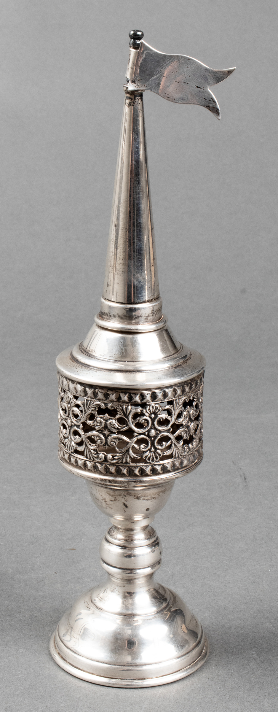 JUDAICA STERLING SILVER BESAMIM /