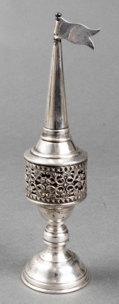 JUDAICA STERLING SILVER BESAMI