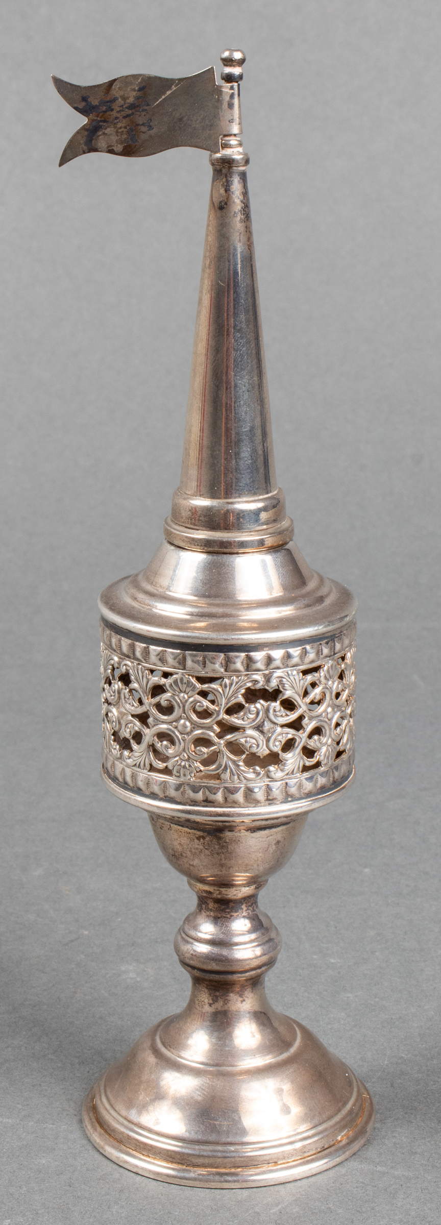 JUDAICA STERLING SILVER BESAMIM