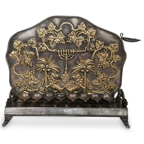 JUDAICA STERLING SILVER FIGURAL