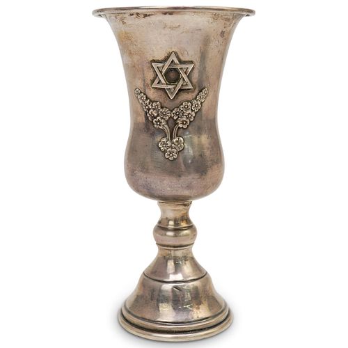 JUDAICA STERLING SILVER KIDDUSH