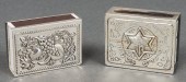 JUDAICA STERLING SILVER MATCHB