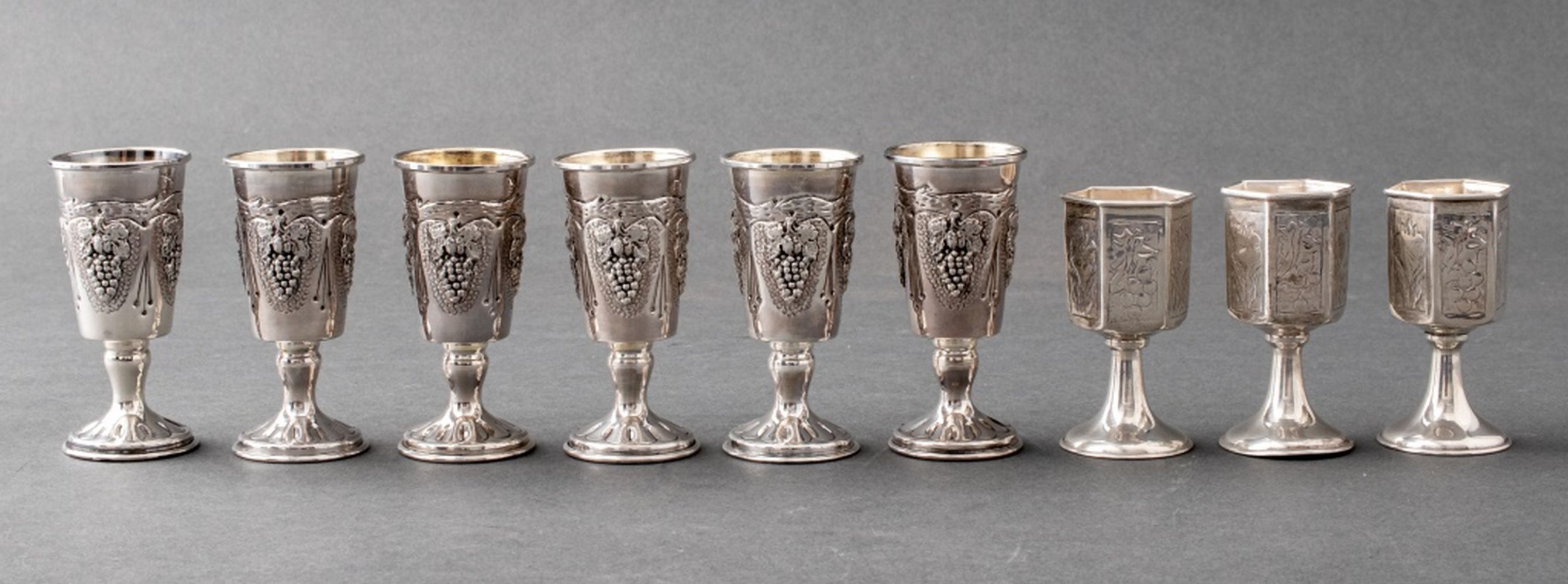 JUDAICA STERLING SILVER WINE
