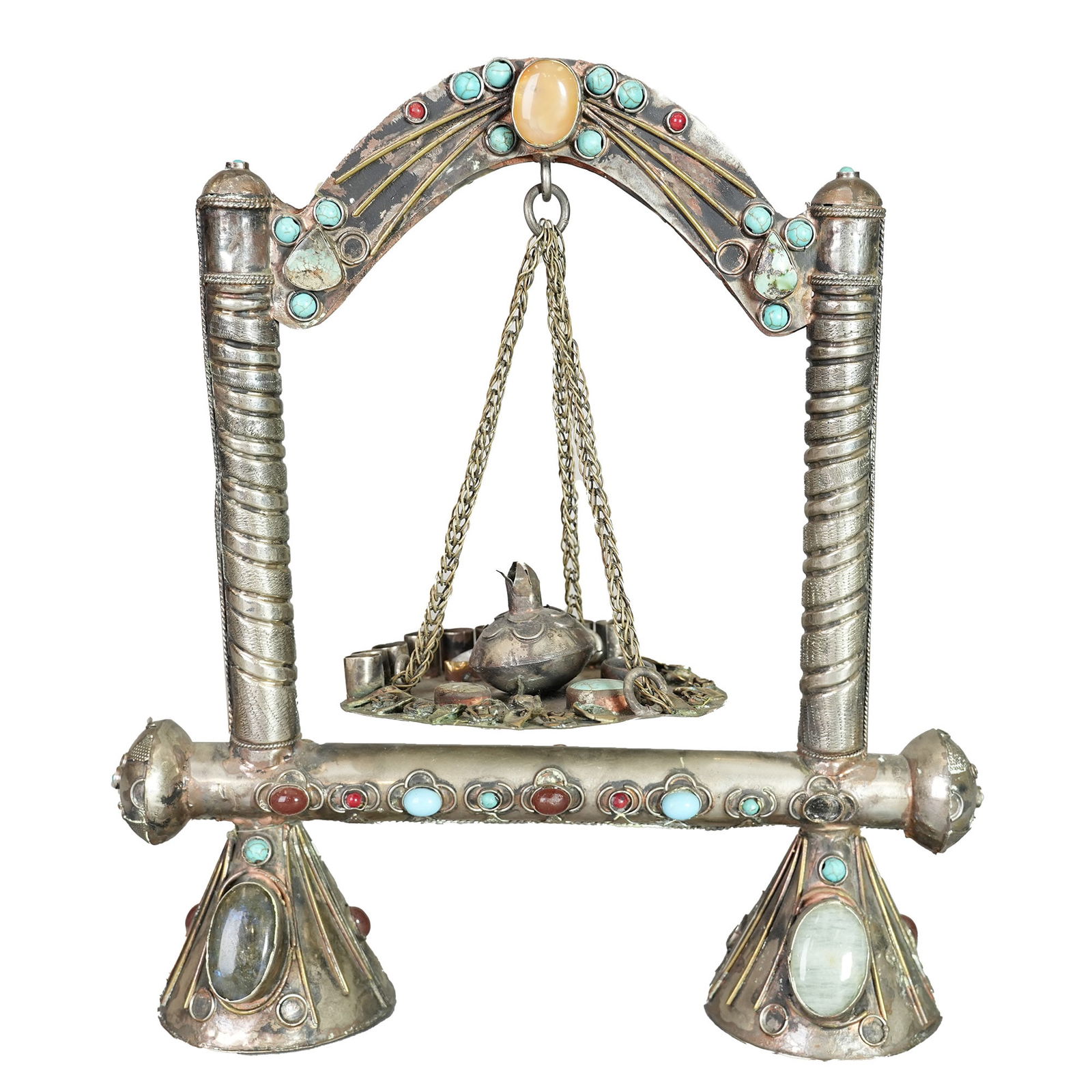 JUDAICA TURKMEN HANGING  JEWEL