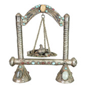 JUDAICA TURKMEN HANGING  JEWEL