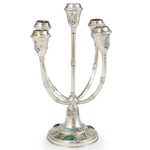 JUDIACA STERLING AND TURQUOISE