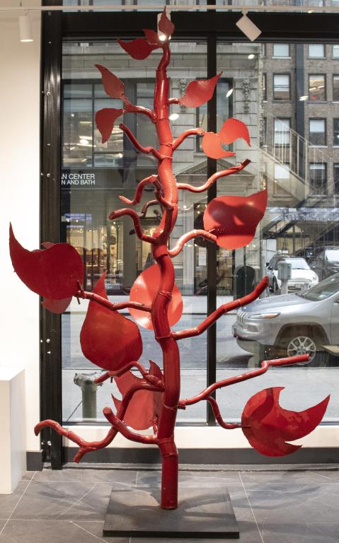 JUDITH BROWN "RED TREE"