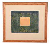 JUDITH INGRAM SIGNED ABSTRACT