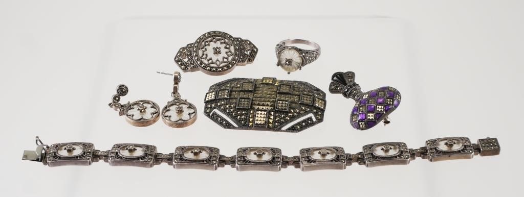 JUDITH JACK STERLING MARCASITE