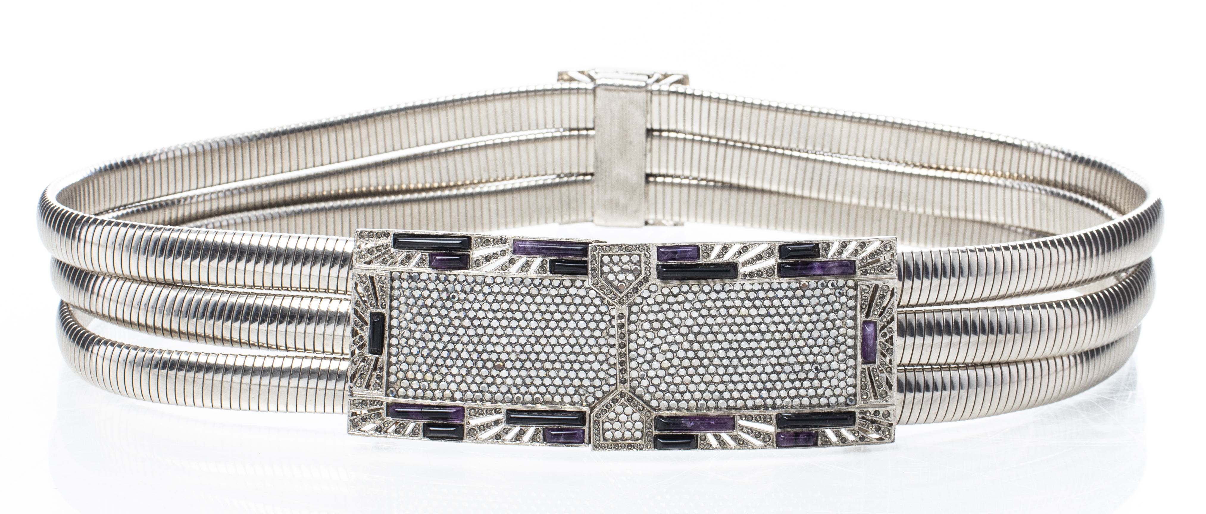 JUDITH LEIBER AMESTHYST, ONYX, &