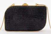 JUDITH LEIBER BLACK CRYSTAL MI