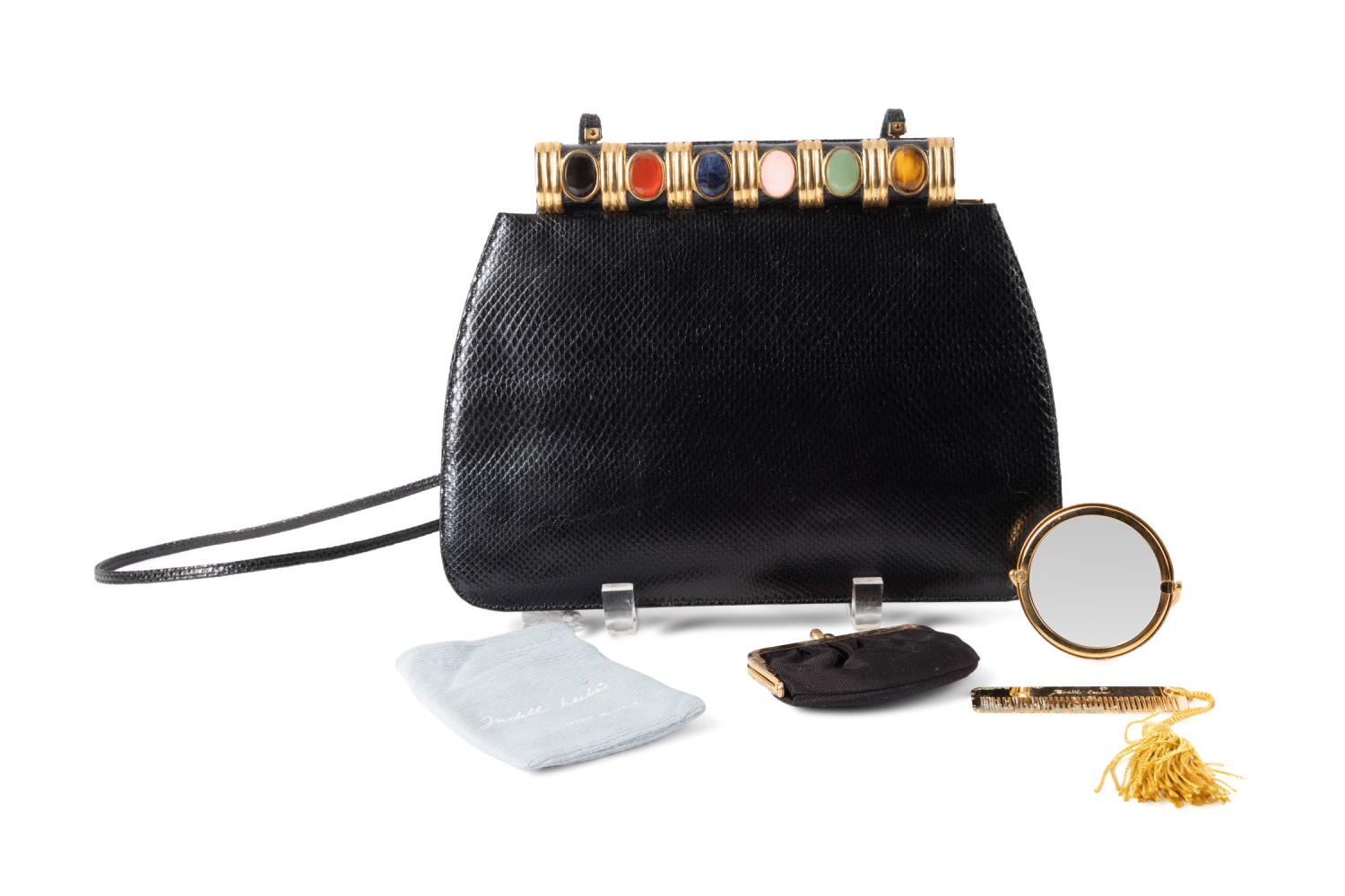 JUDITH LEIBER BLACK KARUNG &