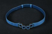 JUDITH LEIBER BLUE LIZARD SKIN
