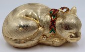 JUDITH LEIBER CAT FORM MINAUDI