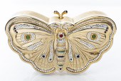 JUDITH LEIBER CRYSTAL BUTTERFL