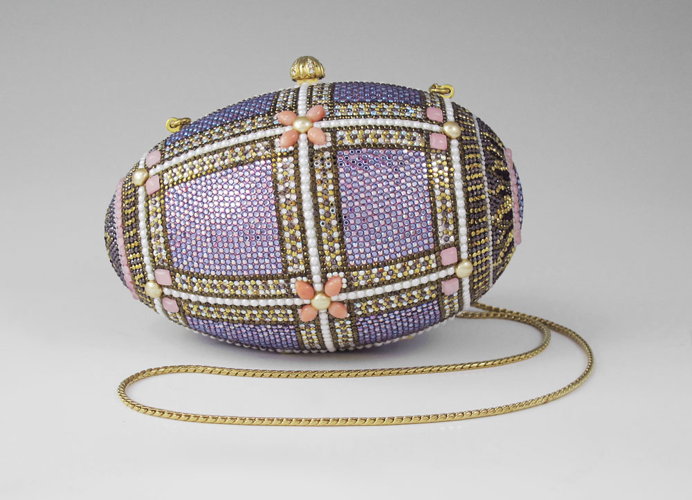 JUDITH LEIBER CRYSTAL EGG