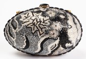 JUDITH LEIBER CRYSTAL EGG MINA