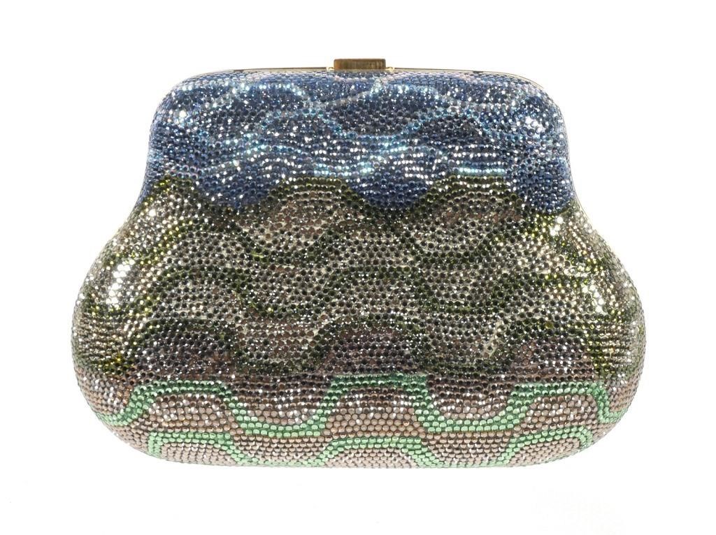 JUDITH LEIBER CRYSTAL MINAUDIERE