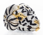 JUDITH LEIBER CRYSTAL RAM MINA