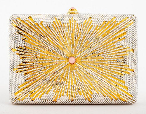 JUDITH LEIBER CRYSTAL STARBURST