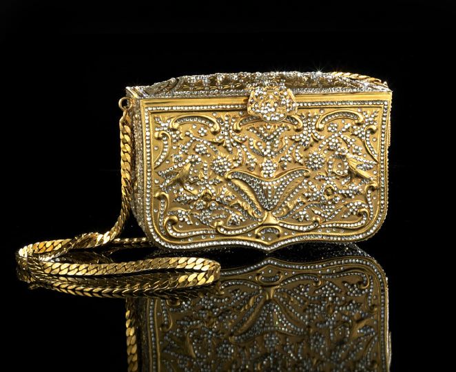 Judith Leiber Gilt-Metal and