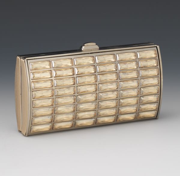 JUDITH LEIBER GODDESS CLUTCH 3" x 5