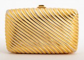 JUDITH LEIBER GOLD-TONE METAL