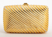 JUDITH LEIBER GOLD-TONE METAL