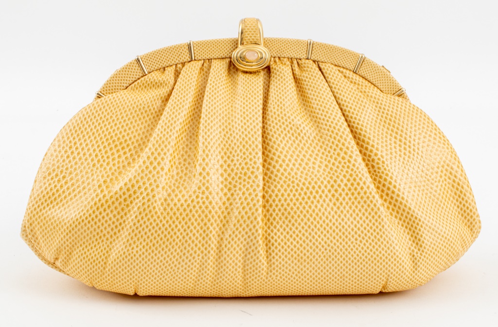 JUDITH LEIBER KARUNG CLUTCH /