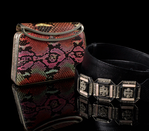 Judith Leiber Python, Rhinestone