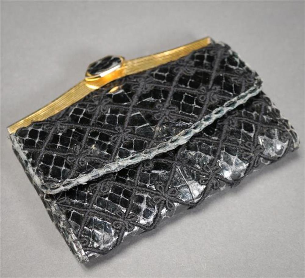 JUDITH LEIBER 'PYTHON' WALLETJudith