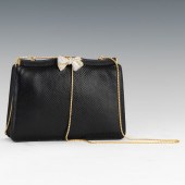 JUDITH LEIBER REPTILE LEATHER