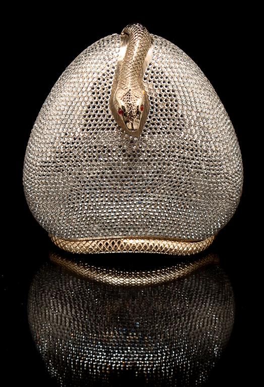 Judith Leiber rhinestone and
