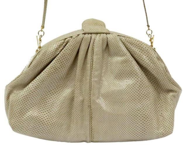 JUDITH LEIBER SNAKESKIN EVENING