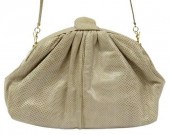 JUDITH LEIBER SNAKESKIN EVENIN