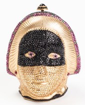 JUDITH LEIBER VENETIAN MASKED